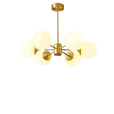 Chandeliers with Globes