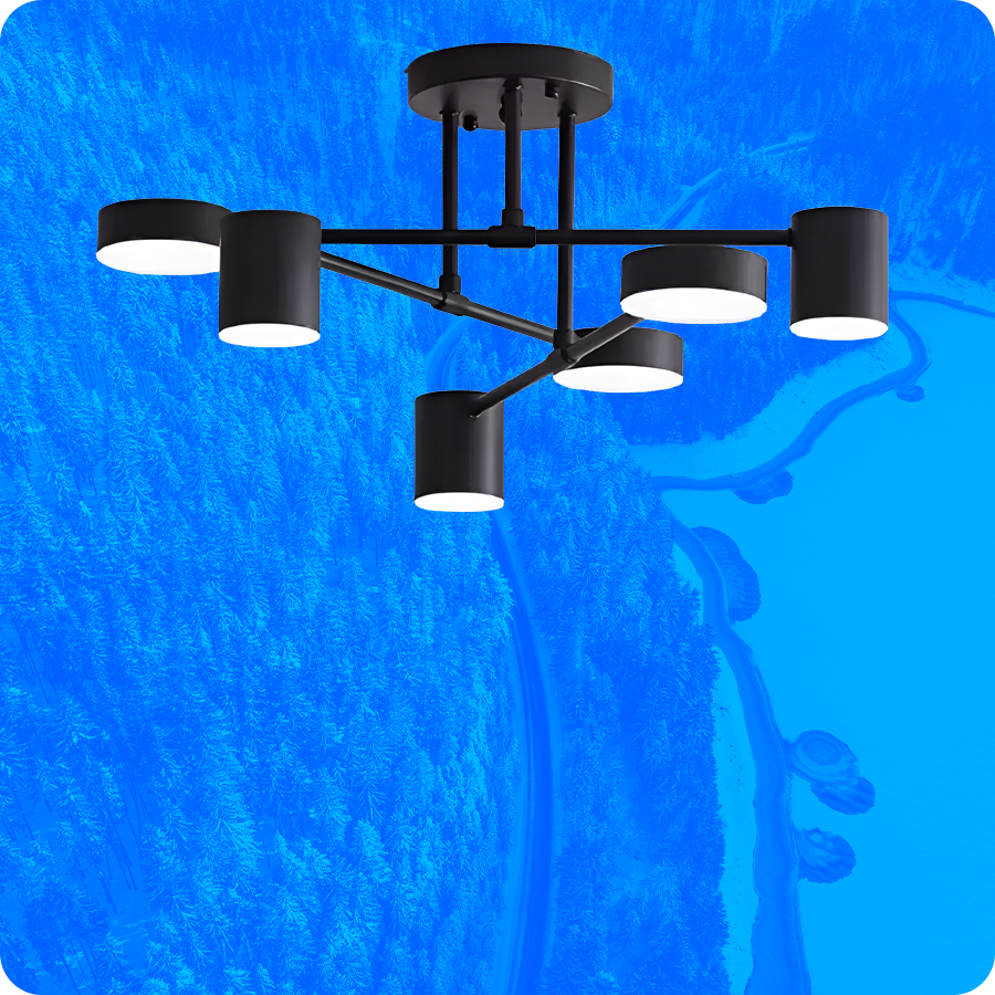 Scandinavian LED Chandeliers