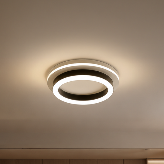 MODERN LED Chandelier 25W, Diameter 20cm, Round, Cold/Warm/Neutral light, Black LED Chandeliers Default Title Alessandro Design