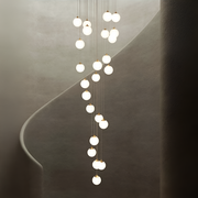 Vittorio Chandelier, 25x G9, Gold