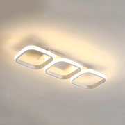 LED LED VERTEX GRECO, parallel squares, 24W, 3 squares cold/hot/neutral, white