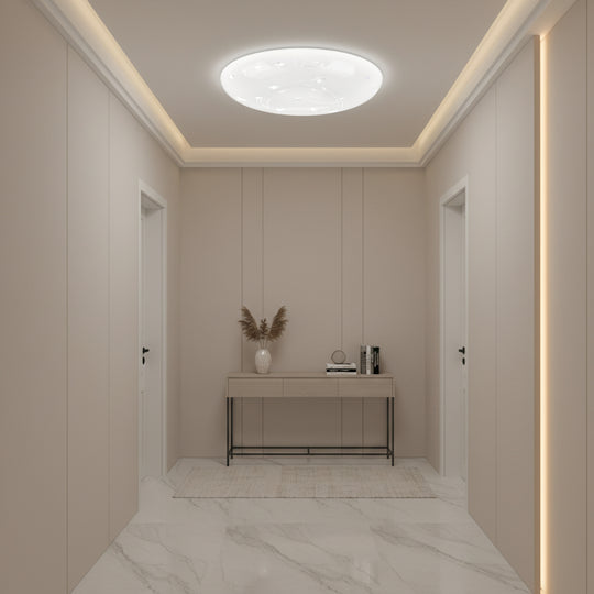 Star LED ceiling light 23 cm, 22W, 3000K / 4000K / 6000K, White, Metal and Acrylic LED ceiling lights Default Title Alessandro Design