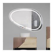 LED mirror, 80x45cm, Disegno Touch Marcello, Demister System, Dimmable