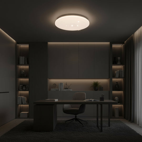 Star LED ceiling light 35 cm, 31W, 3000K / 4000K / 6000K, White, Metal and Acrylic LED ceiling lights Default Title Alessandro Design