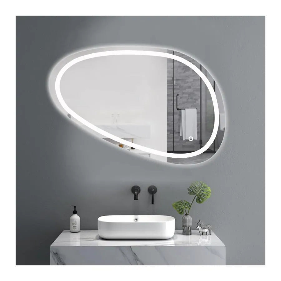 LED mirror, 80x45cm, Disegno Touch Marcello, Demister System, Dimmable