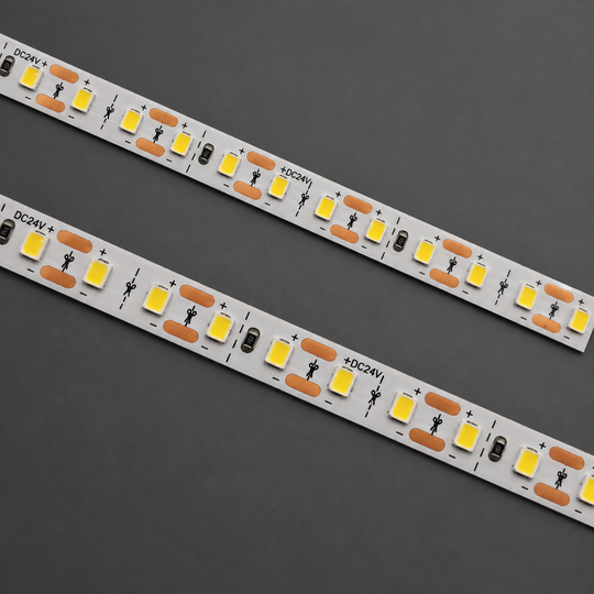 LED Strip 59W/10M, IP21, Width 0.8cm, Warm Light, 3000K, White