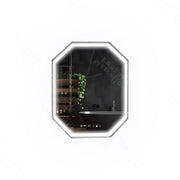 Polygon LED mirror, 60x80cm, Ralya MotionGlow Marcello sensor, De-fogging system, Clock & Thermometer, Dimabila