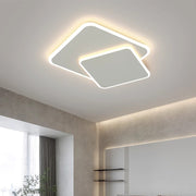 LED Lust with Futura Angolo remote control, 98W, 2 squares, cold/hot/neutral light, unstable, white