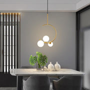 Giovanni Chandelier, 3x G9, Gold