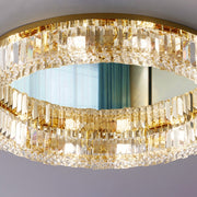 Crystal LED Chandelier with Remote Control Latifah 118W Silver