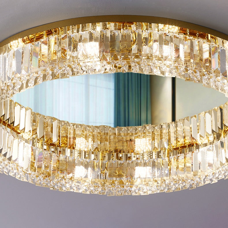 Crystal LED Chandelier with Remote Control Latifah 118W Silver