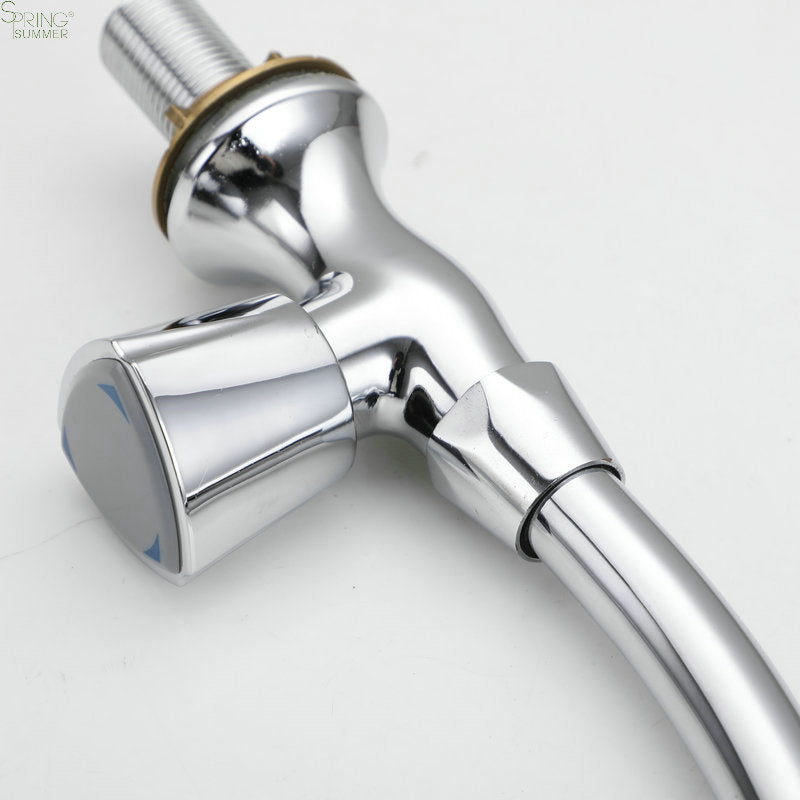 Cold Water Mixer with Rotating Spout, Chrome, AR003