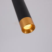 LED Chandelier with Remote Control Damara 55W Dimmable Black White