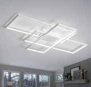 LED Chandelier with Remote Control Landyn 61W Dimmable White