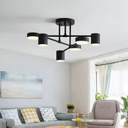 LED Chandelier 72W Galios Black