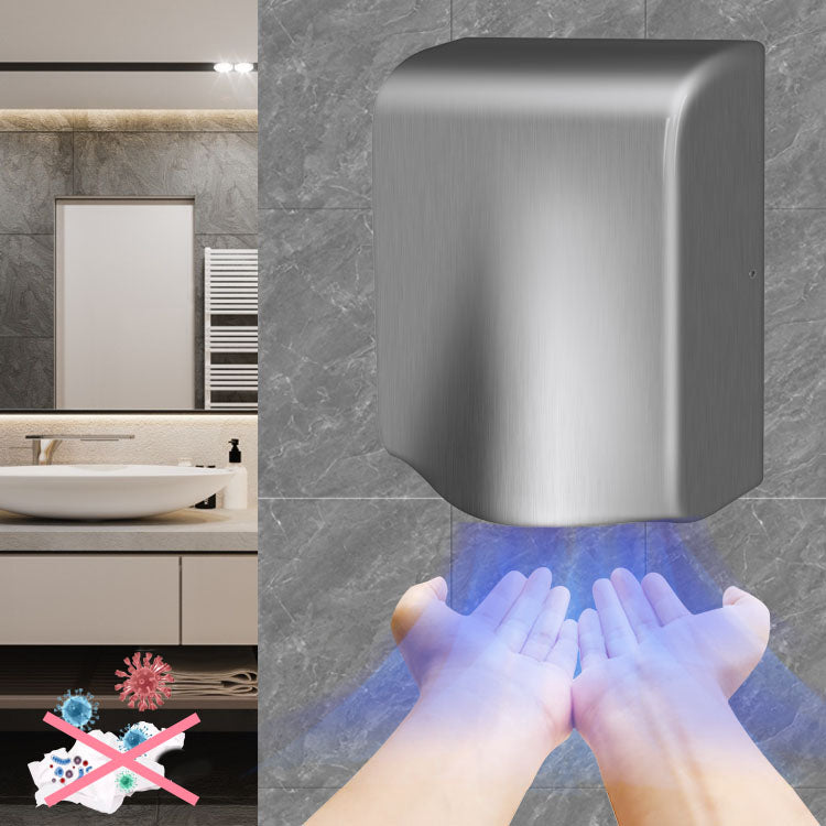 Sensor Hand Dryer, 1200W, White, Plastic, FL/2020