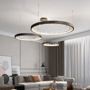 Casiana LED Chandelier with Remote Control, 38W, Gold, Dimmable