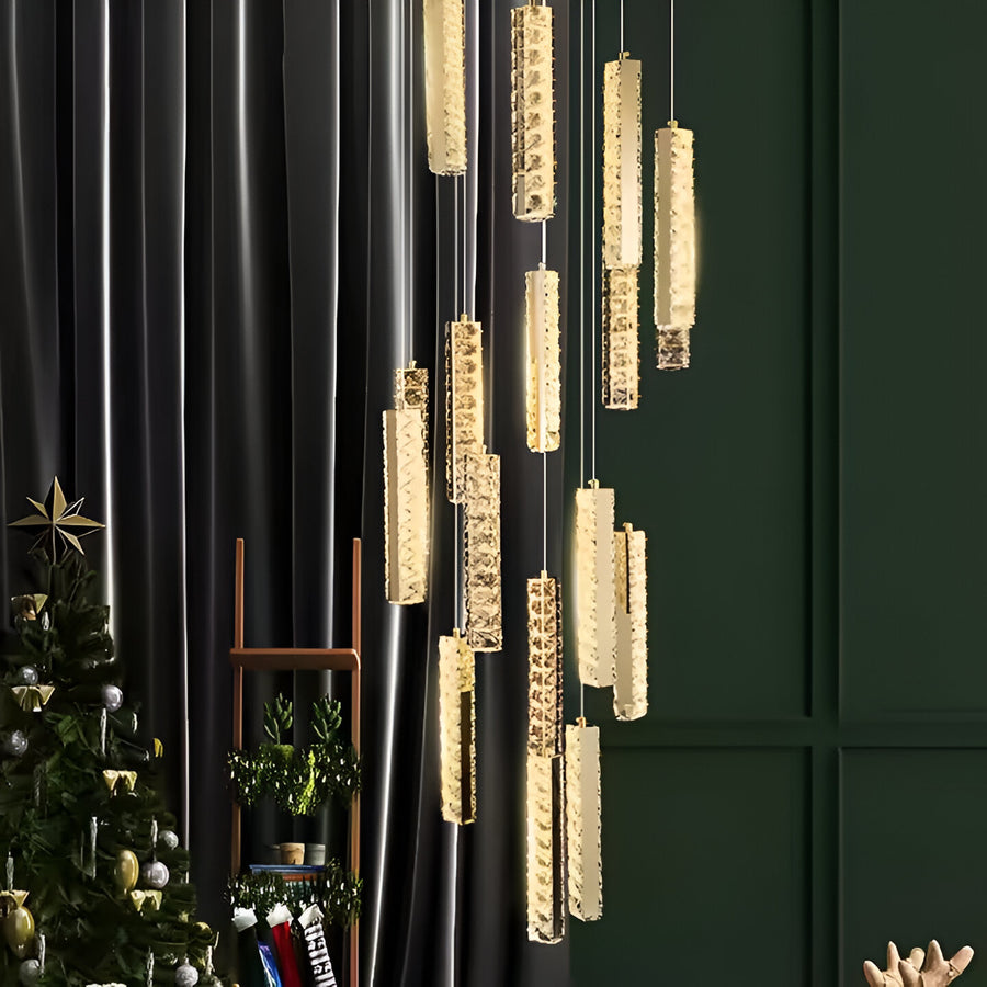 Crystal Chandelier LED 80W Amiri 60Cm