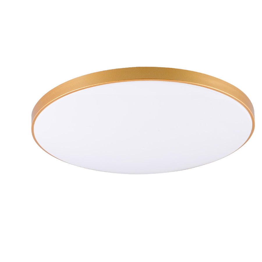 SOLIS LED ceiling light 47cm 48W Cold Light Gold