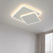 LED Lust with Futura Angolo remote control, 98W, 2 squares, cold/hot/neutral light, unstable, white