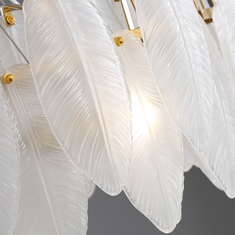 VAUX-LE-VICOMTE Elegance Crystal Chandelier, 6x E14, Diameter 49cm, Gold, Adjustable Height