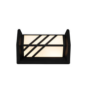 LED Outdoor Wall Lamp Kennedy 12W Black White