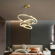LED Chandelier with Remote Control Elizabeth 152W Dimmable Gold