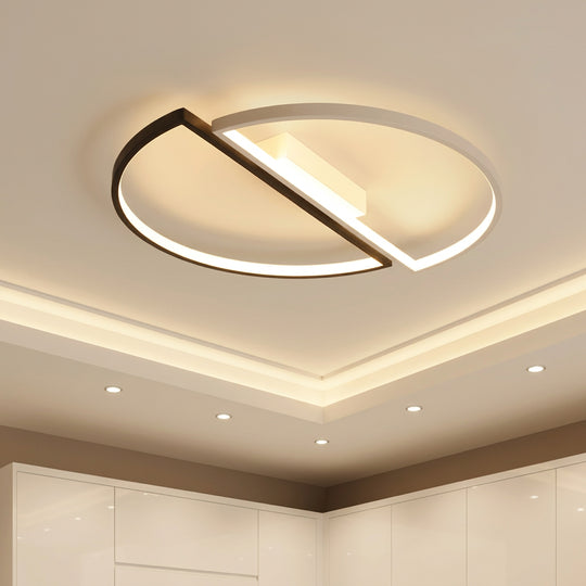 LED Chandelier with remote control VECTOR ARCUS 52W, 2 Elements, Cold/Warm/Neutral light, Dimmable, White Black LED Chandeliers with Remote Control Default Title Alessandro Design