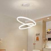 Casiana LED Chandelier with Remote Control, 100W, Black, Dimmable