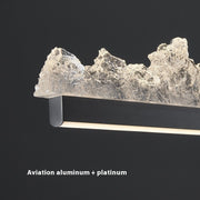 Suspended LED chandelier with remote control MARISTELLA 36W, Cold/Warm/Neutral light, Dimmable, Adjustable height, Black