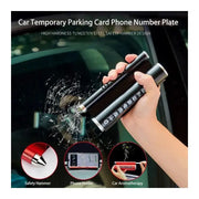 Car Holder for Phone Number Display, Blue