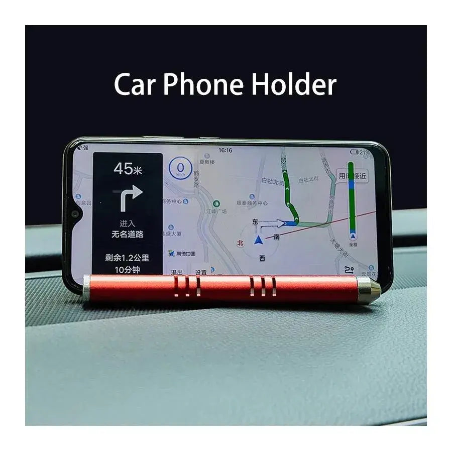 Car Holder for Phone Number Display, Blue