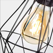 Chandelier with Lampshade, GRACIE, Diamond, 1XE27, Black