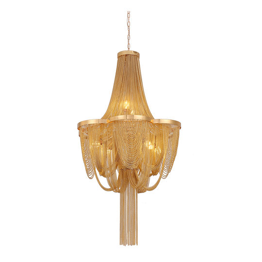 Candelabra 4xE14, Diameter 48cm, Gold, Metal Modern Candelabra Default Title Alessandro Design