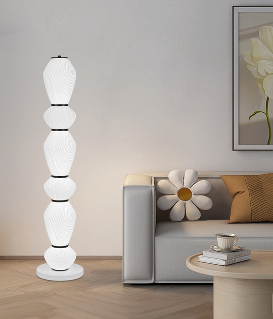 LED lamp with remote control 82W Modern LP510/6BK 120Cm Black Shades & Lamps Default Title Alessandro Design