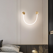 LED Wall Light, 50cm, 3000K/4000K/6000K, Gold