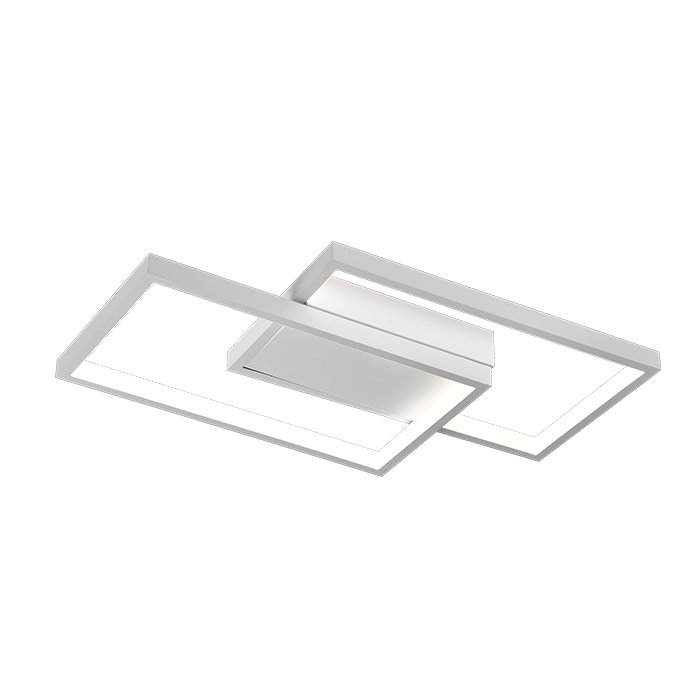 Ami LED Chandelier with Remote Control, 62W, White, Acrylic, Dimmable
