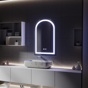 LED Touch mirror with Demist function, 80x50cm