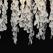Crystal Chandelier CC8080/D800CH, 9x E14, Diameter 49cm, Chrome