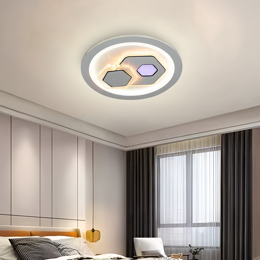 LED chandelier KATHLEEN RGB 16W, Warm/Neutral light, White