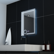 Mirror LED rectangular 60x80cm Magia Canto Touch System Dimable Defrition