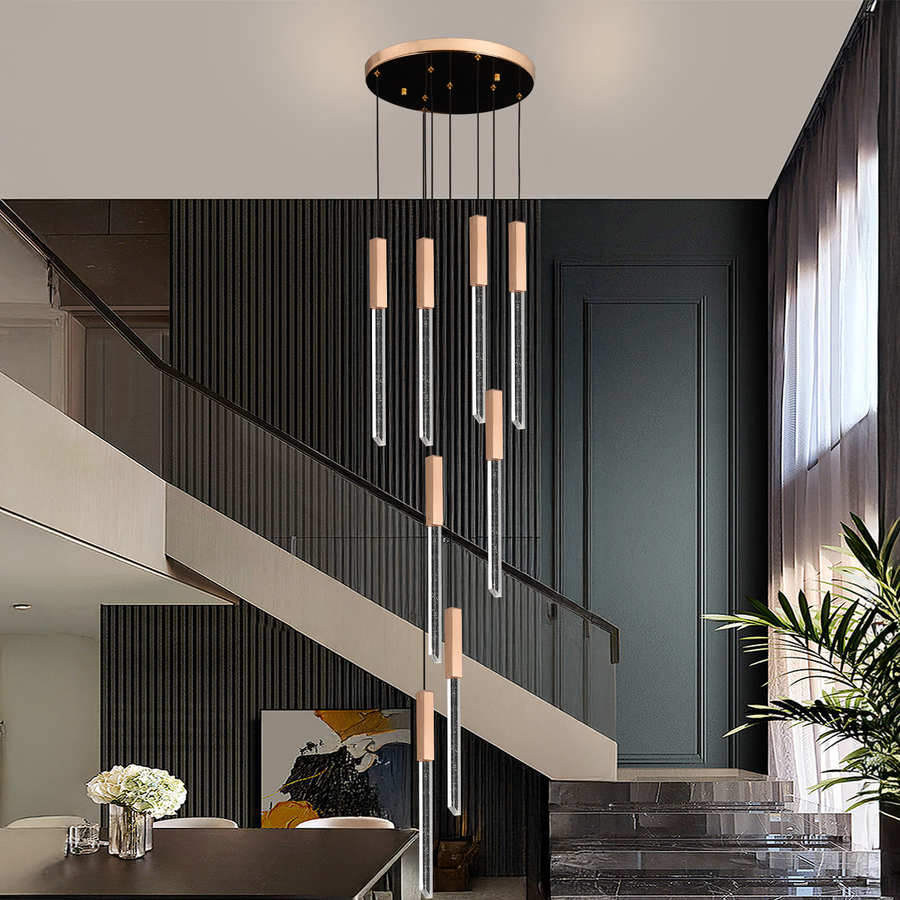 Crystal Chandelier LED 60W Justinian Diameter 60cm Gold