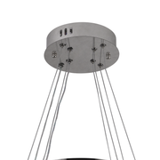 Crystal LED Chandelier with Remote Control Latifah 118W Silver