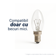 VERSAILLES Petito Crystal Chandelier 3xE14, Diameter 30cm, Shiny Gold and Black, Adjustable Height