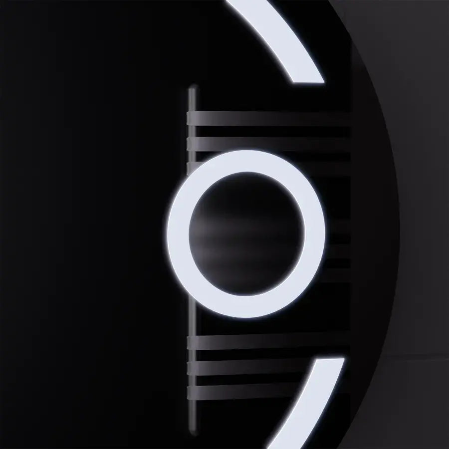 LED Round Mirror, 60cm, Visio MotionGlow Marcello, Demister System, Clock & Thermometer, Cosmetic Magnifier, Dimmable