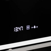 Rectangular LED mirror, 120x80cm, Verite Imperial Silver Motion Glow Marcello, Demister System, Clock & Thermometer, Dimmable