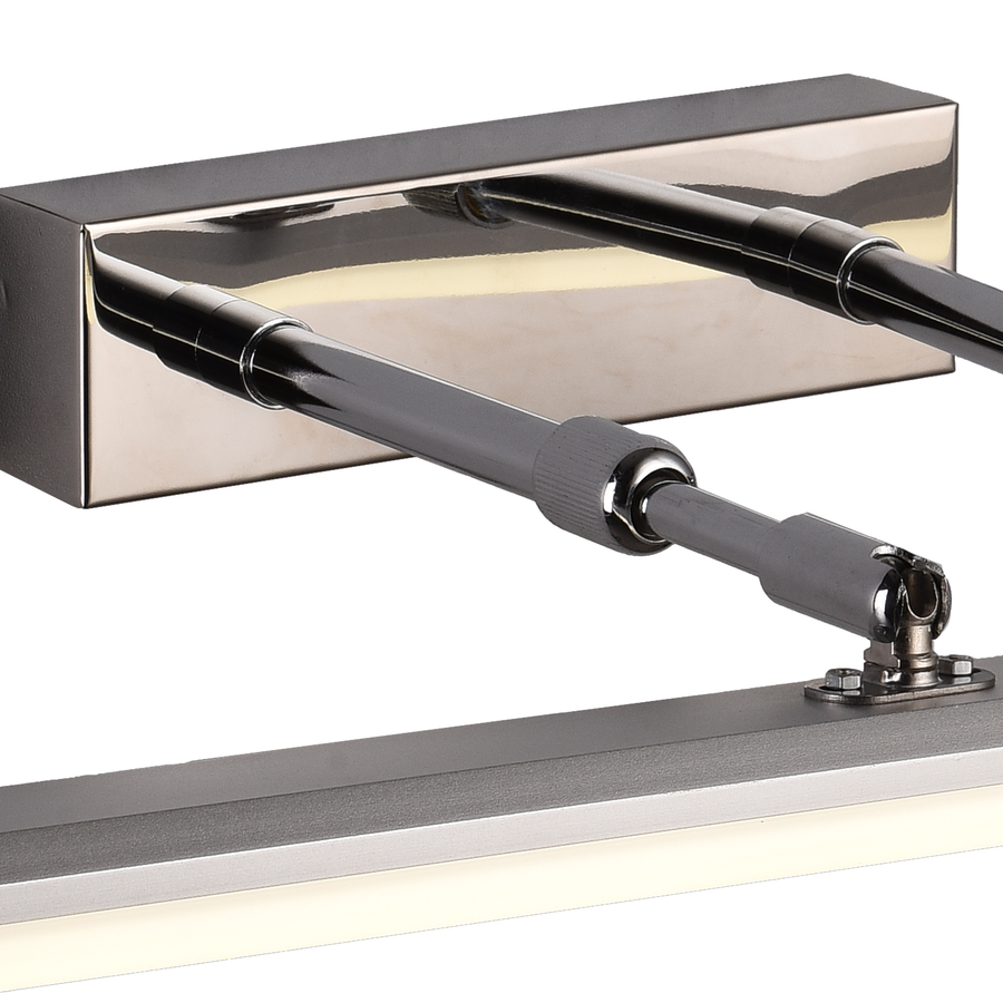 Bathroom LED wall light, BALATON, 11W, linear, Neutral light, Shiny Chrome