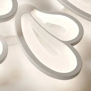 LED chandelier with remote control BLOSSOM 69W, 5 Petals, Cold/Warm/Neutral light, Dimmable, White