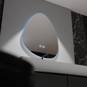Organic LED mirror 80x60cm, Fluido Touch, Demister System, Dimmable