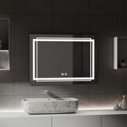 Mirror LED rectangular 50x70cm Touch Koven Disabling System